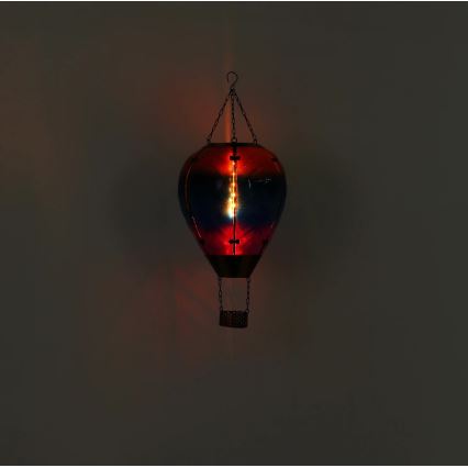Globo - LED Piekarams saules enerģijas rotājums 24xLED/0,2W/3V IP44 lidojošs balons