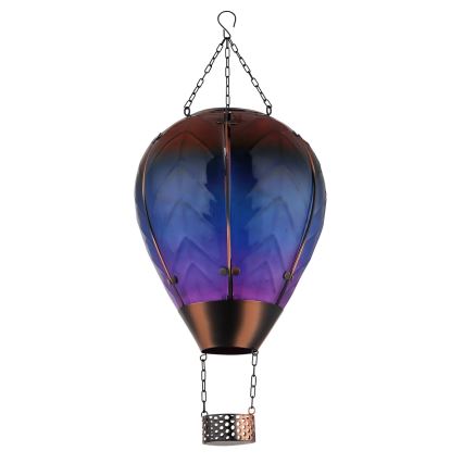 Globo - LED Piekarams saules enerģijas rotājums 24xLED/0,2W/3V IP44 lidojošs balons