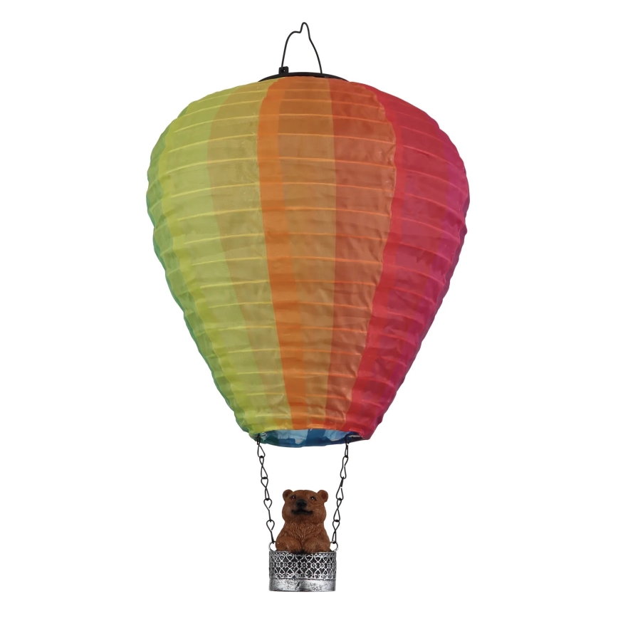 Globo - LED Piekarams saules enerģijas rotājums 24xLED/0,06W/3V IP44 lidojošs balons