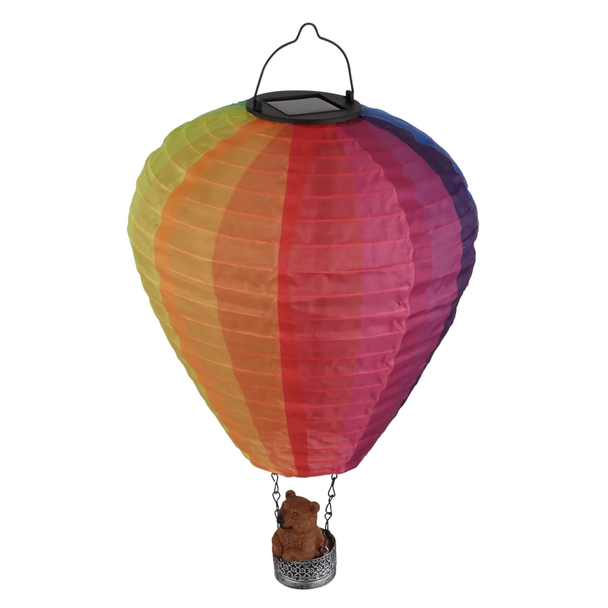Globo - LED Piekarams saules enerģijas rotājums 24xLED/0,06W/3V IP44 lidojošs balons