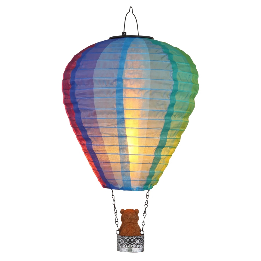 Globo - LED Piekarams saules enerģijas rotājums 24xLED/0,06W/3V IP44 lidojošs balons