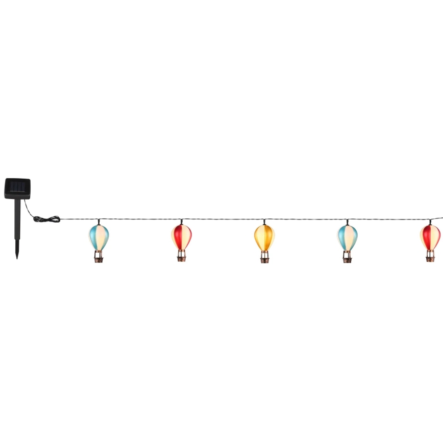 Globo - LED Saules enerģijas virtene 9xLED/0,06W/3V 390 cm IP44