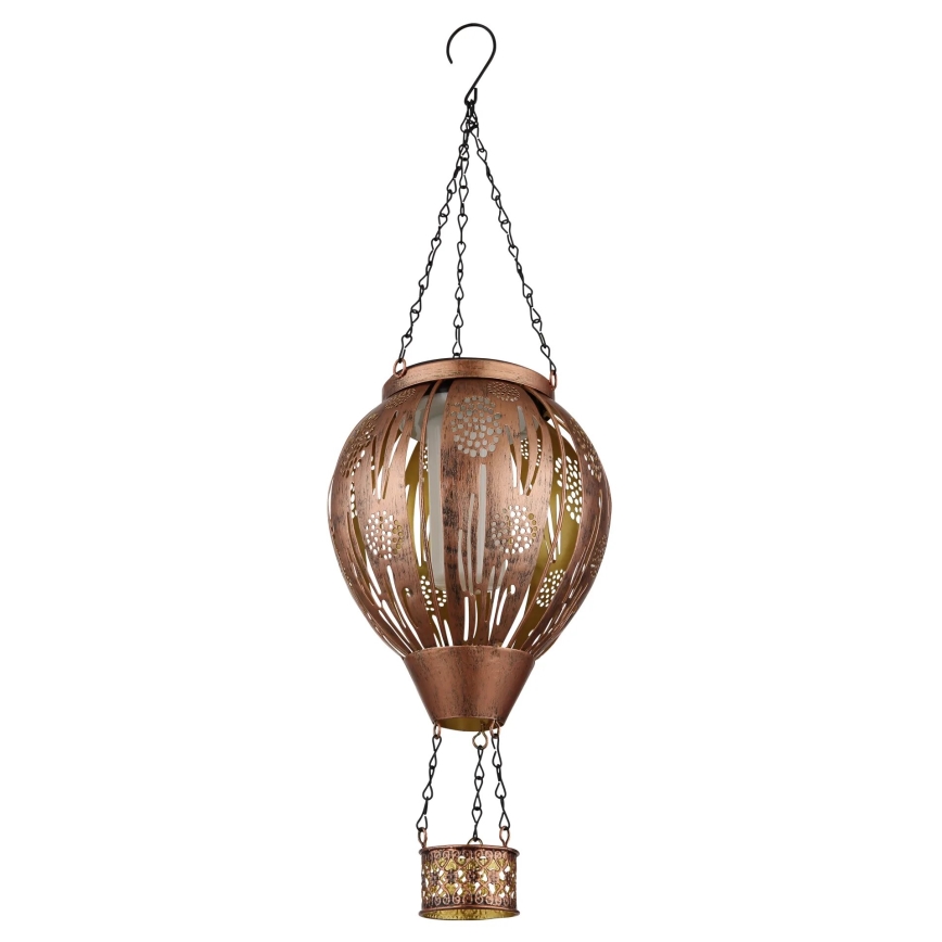 Globo - LED Piekarams saules enerģijas rotājums 12xLED/0,02W/3V IP44 lidojošs balons