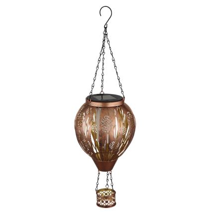 Globo - LED Piekarams saules enerģijas rotājums 12xLED/0,02W/3V IP44 lidojošs balons