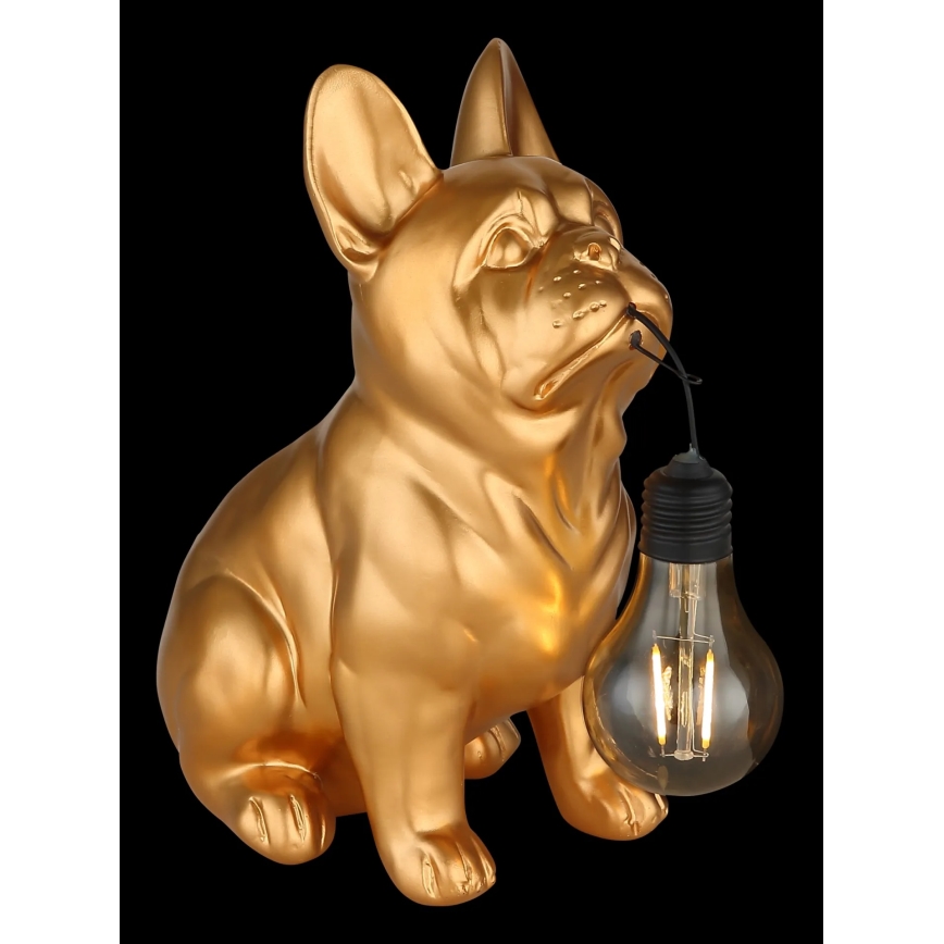 Globo - LED saules gaismeklis LED/3V IP44 300 mAh zelta suns