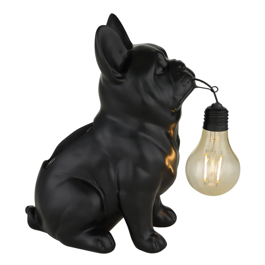 Globo - LED saules gaismeklis LED/3V IP44 300 mAh melns suns