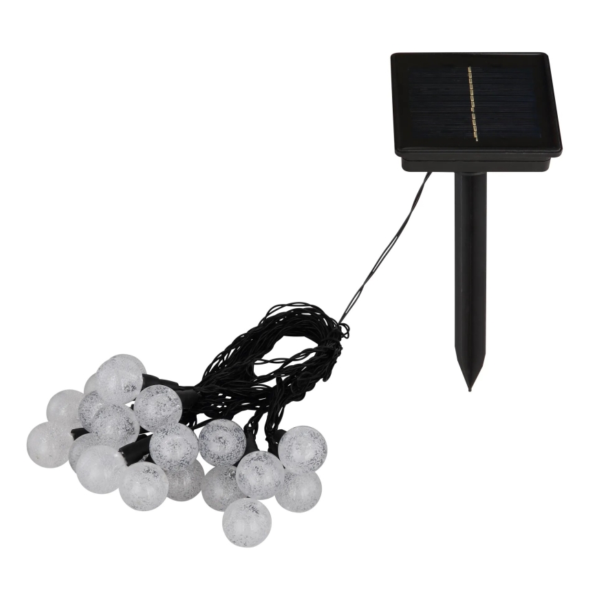 Globo - LED RGB Saules enerģijas virtene 20xLED/0,06W/3V 770 cm IP44