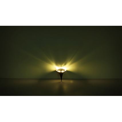 Globo - KOMPLEKTS 2x LED Saules enerģijas lampa LED/0,72W/3V 3200K IP44 300 mAh