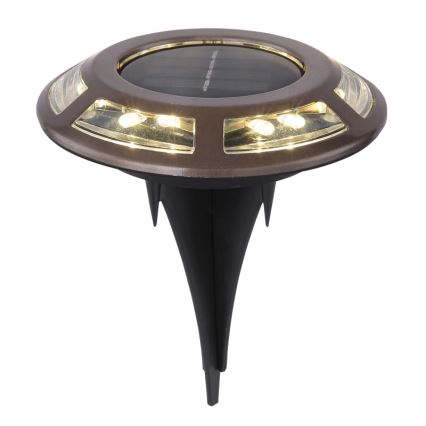 Globo - KOMPLEKTS 2x LED Saules enerģijas lampa LED/0,72W/3V 3200K IP44 300 mAh