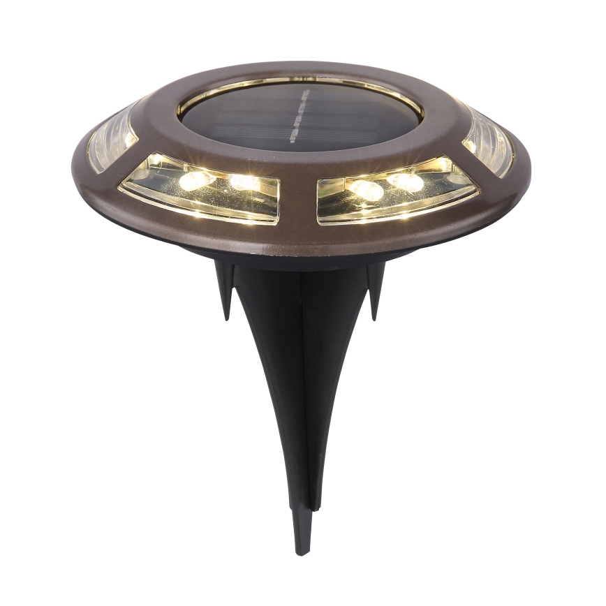 Globo - KOMPLEKTS 2x LED Saules enerģijas lampa LED/0,72W/3V 3200K IP44 300 mAh