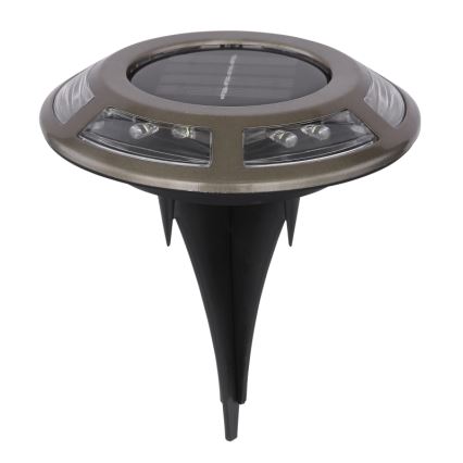 Globo - KOMPLEKTS 2x LED Saules enerģijas lampa LED/0,72W/3V 3200K IP44 300 mAh