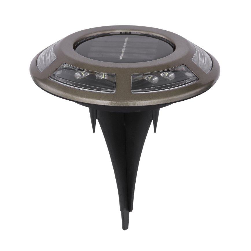 Globo - KOMPLEKTS 2x LED Saules enerģijas lampa LED/0,72W/3V 3200K IP44 300 mAh