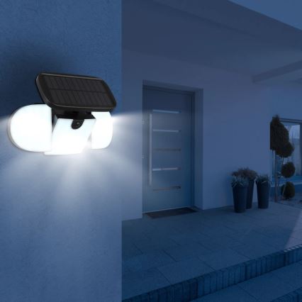 Globo - LED saules gaismeklis ar sensoru LED/3,7V IP44 2000 mAh