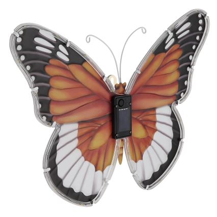 Globo - LED saules lampa LED/3V IP44 200 mAh tauriņš