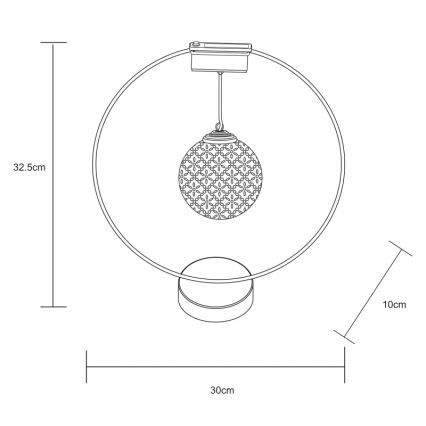 Globo - LED Saules enerģijas lampa LED/0,06W/1,2V sudraba IP44