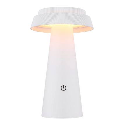 Globo - LED Aptumšojama saules enerģijas skārienvadāma lampa LED/4W/3,7W IP54 balta