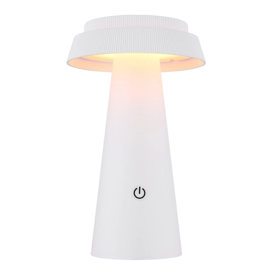 Globo - LED Aptumšojama saules enerģijas skārienvadāma lampa LED/4W/3,7W IP54 balta