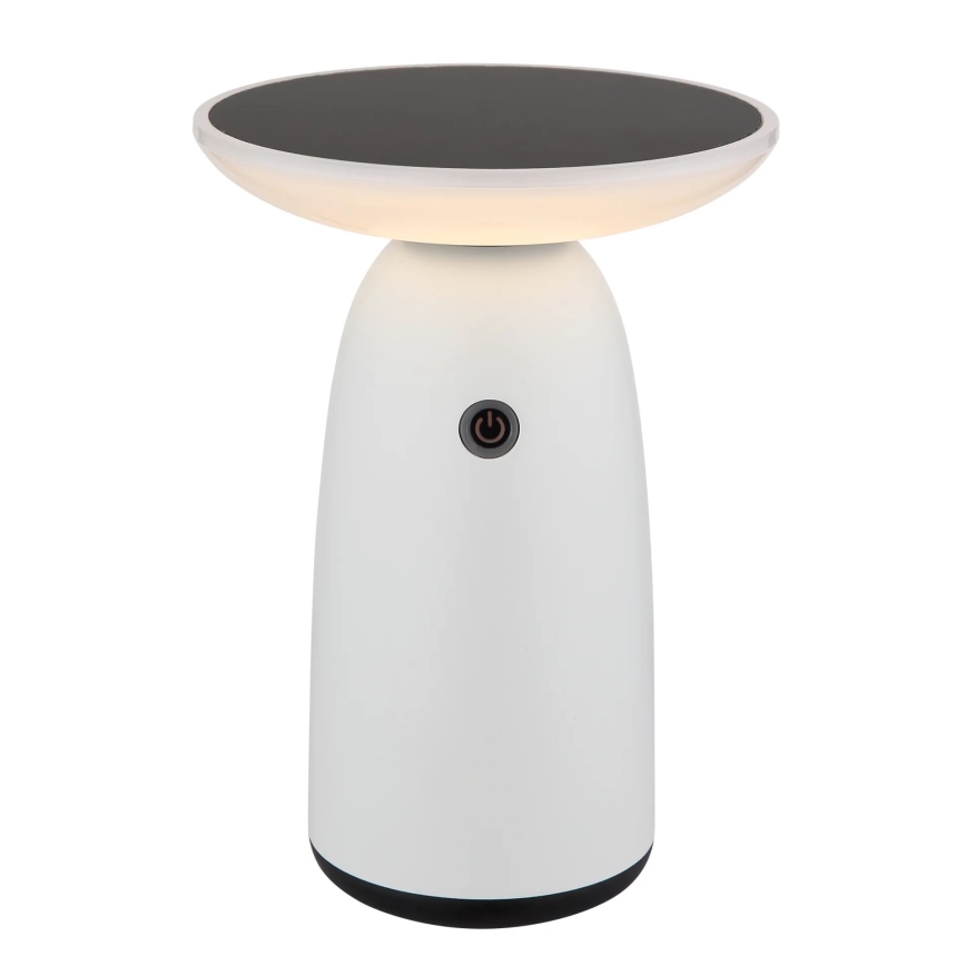 Globo - LED Aptumšojama saules enerģijas skārienvadāma lampa LED/10W/230V IP54 balta