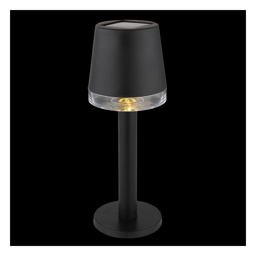 Globo - LED Saules enerģijas lampa LED/0,5W/3,2V 3000K IP44 melna