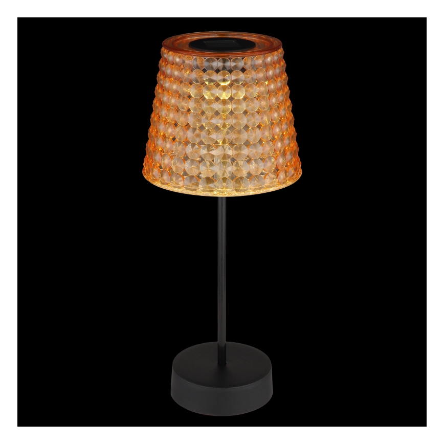 Globo - KOMPLEKTS 2x LED Saules enerģijas lampa LED/0,06W/3V IP44 40 mAh oranža