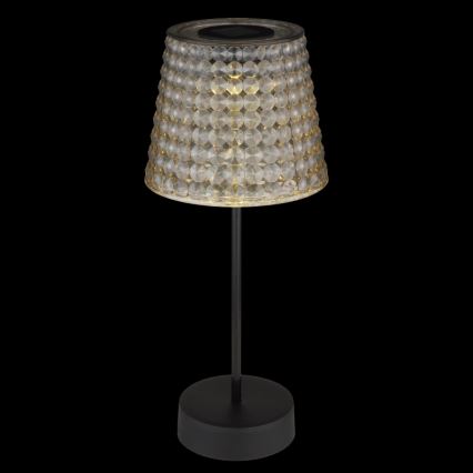 Globo 36634-2S - KOMPLEKTS 2x LED Saules enerģijas lampa SOLAR LED/0,06W/3V IP44 40 mAh pelēka