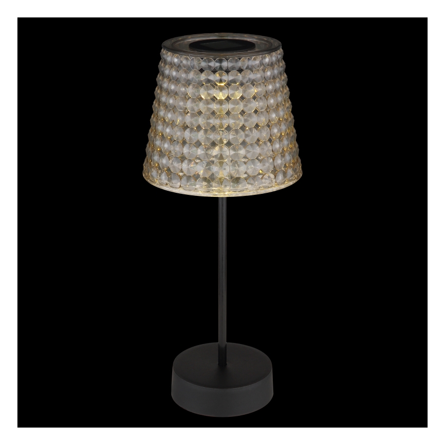 Globo 36634-2S - KOMPLEKTS 2x LED Saules enerģijas lampa SOLAR LED/0,06W/3V IP44 40 mAh pelēka