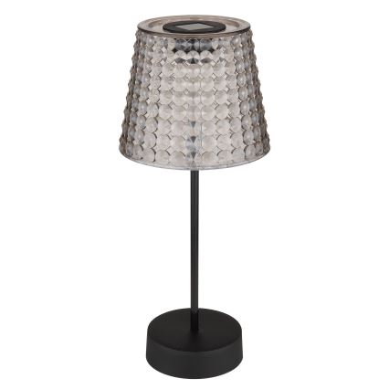 Globo 36634-2S - KOMPLEKTS 2x LED Saules enerģijas lampa SOLAR LED/0,06W/3V IP44 40 mAh pelēka