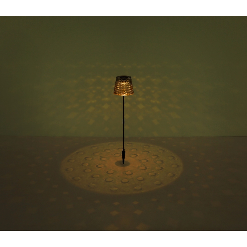 Globo - KOMPLEKTS 2x LED Saules enerģijas lampa LED/0,06W/3V IP44 pelēka