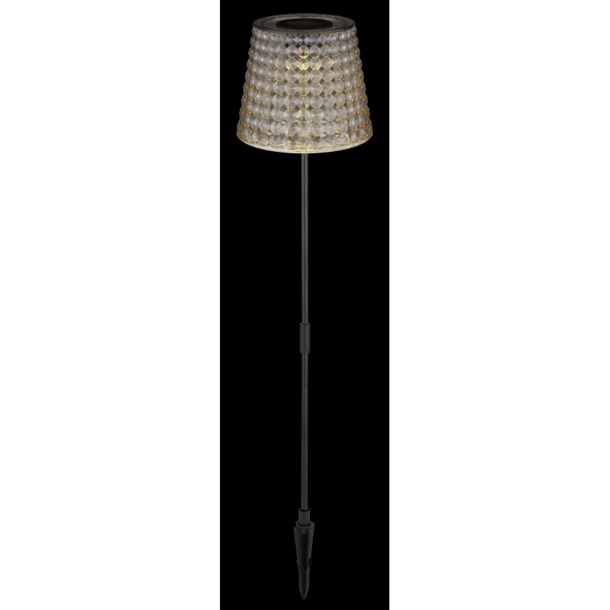 Globo - KOMPLEKTS 2x LED Saules enerģijas lampa LED/0,06W/3V IP44 pelēka