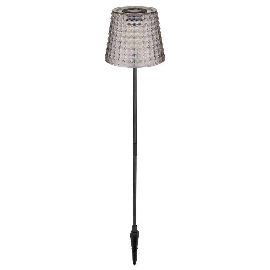 Globo - KOMPLEKTS 2x LED Saules enerģijas lampa LED/0,06W/3V IP44 pelēka
