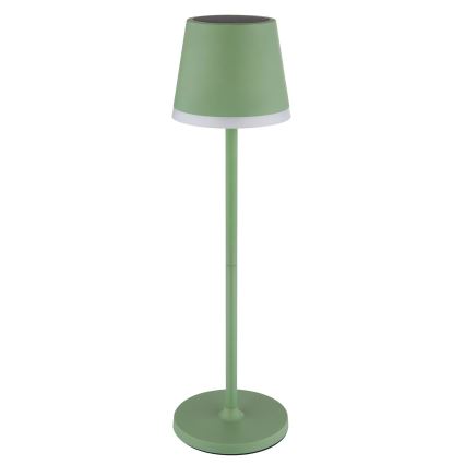 Globo - LED Saules enerģijas lampa LED/0,06W/3V 3000K IP44 1200 mAh zaļa