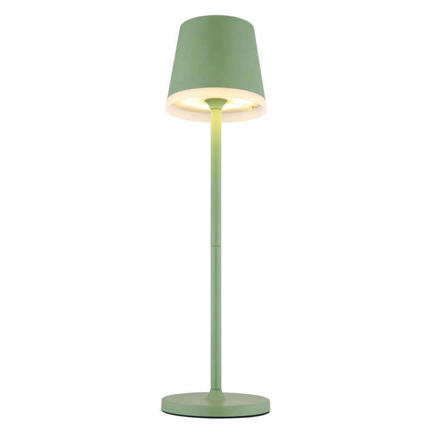 Globo - LED Saules enerģijas lampa LED/0,06W/3V 3000K IP44 1200 mAh zaļa