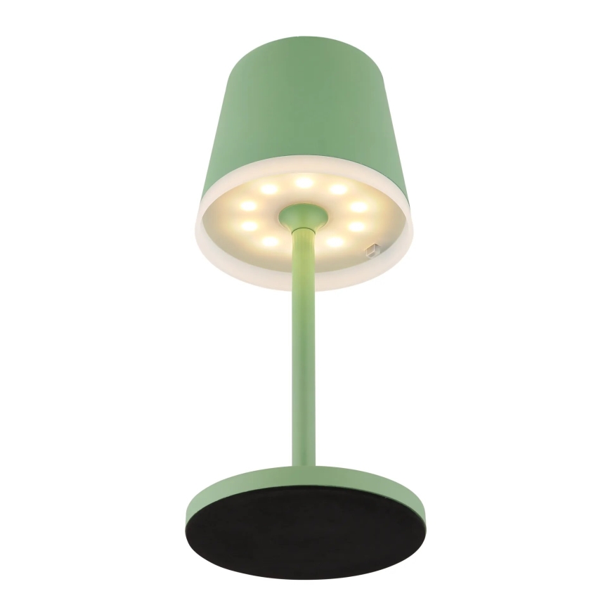 Globo - LED Saules enerģijas lampa LED/0,06W/3V 3000K IP44 1200 mAh zaļa