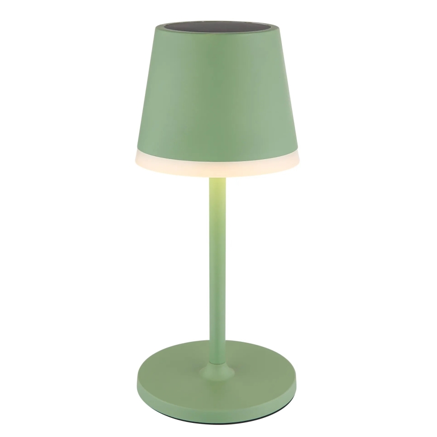 Globo - LED Saules enerģijas lampa LED/0,06W/3V 3000K IP44 1200 mAh zaļa