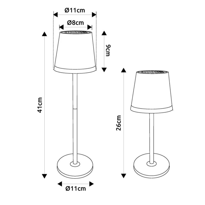 Globo - LED Saules enerģijas lampa LED/0,06W/3V 3000K IP44 1200 mAh zaļa