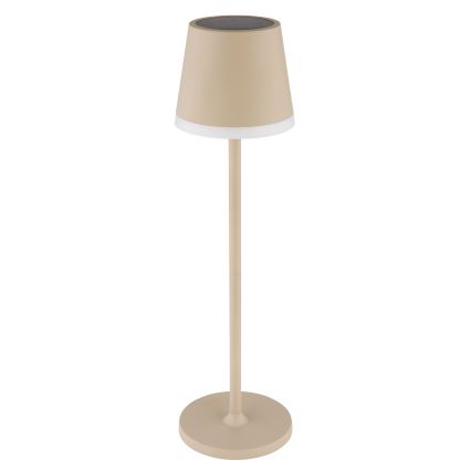 Globo - LED Saules enerģijas lampa LED/0,6W/3V 3000K IP44 1200 mAh bēša