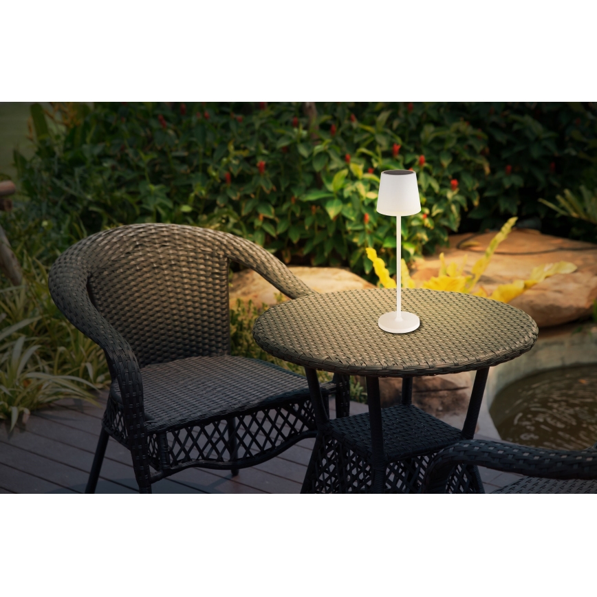 Globo - LED Saules enerģijas lampa LED/0,6W/3V 3000K IP44 balta