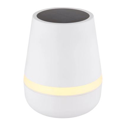 Globo - LED Saules enerģijas lampa 10xLED/0,06W/3V IP44 balta