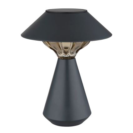Globo - LED Saules enerģijas lampa 10xLED/0,06W/1,2V IP44 melna