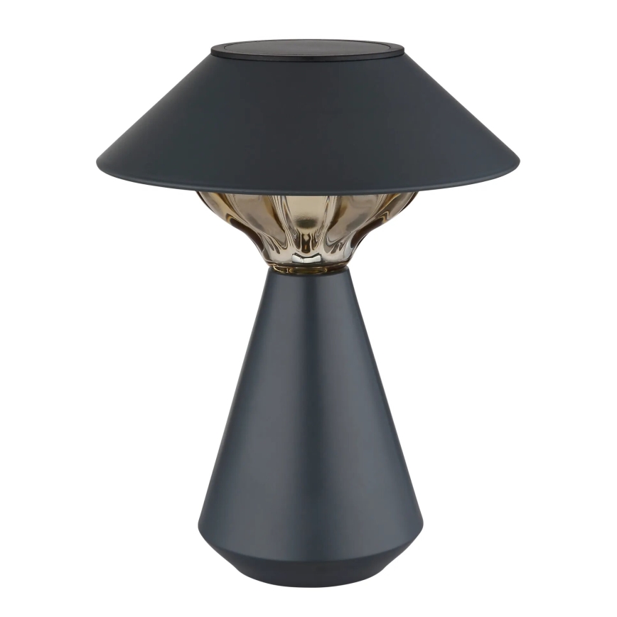 Globo - LED Saules enerģijas lampa 10xLED/0,06W/1,2V IP44 melna