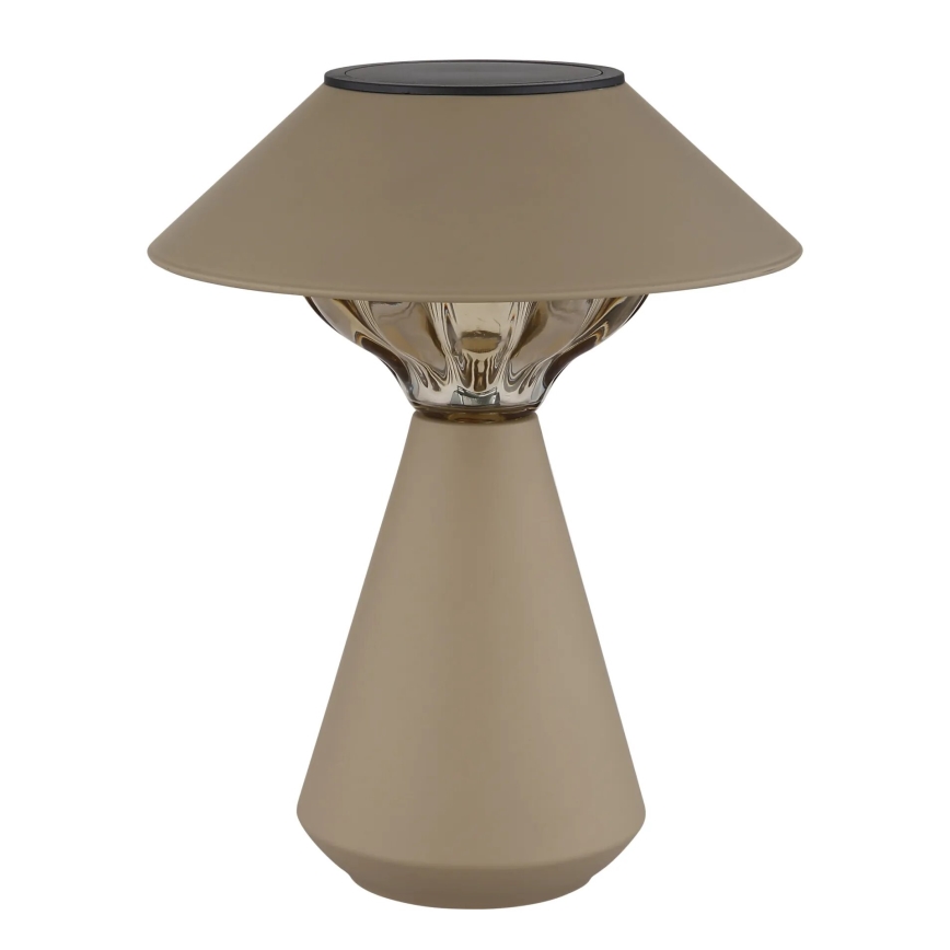 Globo - LED Saules enerģijas lampa 10xLED/0,06W/1,2V IP44 brūna