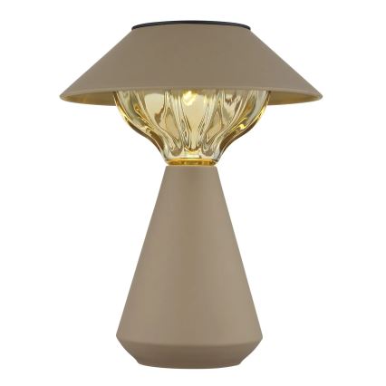 Globo - LED Saules enerģijas lampa 10xLED/0,06W/1,2V IP44 brūna