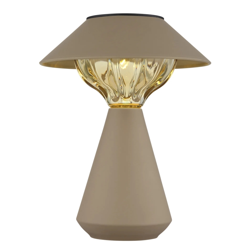 Globo - LED Saules enerģijas lampa 10xLED/0,06W/1,2V IP44 brūna
