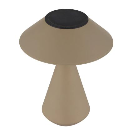 Globo - LED Saules enerģijas lampa 10xLED/0,06W/1,2V IP44 brūna