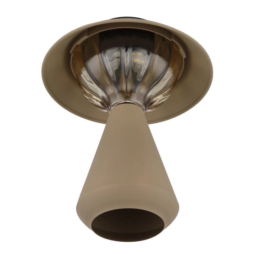 Globo - LED Saules enerģijas lampa 10xLED/0,06W/1,2V IP44 brūna