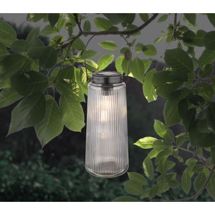 Globo - LED Saules enerģijas lampa 2xLED/0,5W/3V 3000K IP44