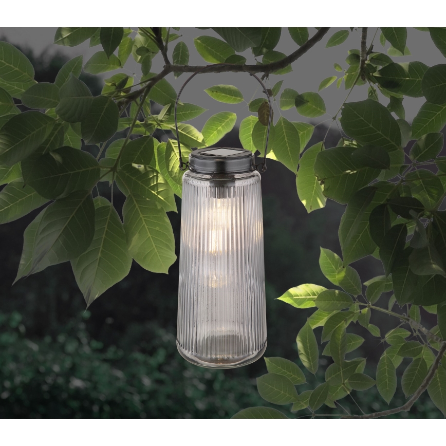 Globo - LED Saules enerģijas lampa 2xLED/0,5W/3V 3000K IP44