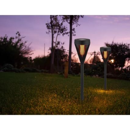 Globo - KOMPLEKTS 2x LED Saules enerģijas lampa LED/0,1W/1,2V IP44 300 mAh