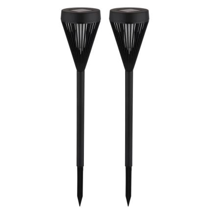 Globo - KOMPLEKTS 2x LED Saules enerģijas lampa LED/0,1W/1,2V IP44 300 mAh