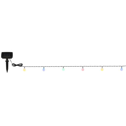 Globo - LED saules virtene 20xLED/1,2V IP44 300 mAh 5,8 m